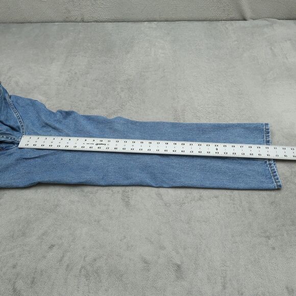 Levi's 505 Jeans Mens Size 38x30 Blue Regular Straight 100% Cotton Denim Pants - Picture 16 of 16